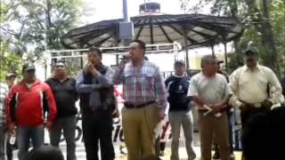 preview picture of video 'GSME - Marcha mitin de apoyo a usuarios en Tulancingo, Hidalgo 13-Jul-2013'