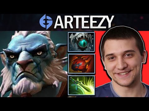 Phantom Lancer Dota 2 Gameplay EG.Arteezy with 22 Kills and Butterfly - TI12