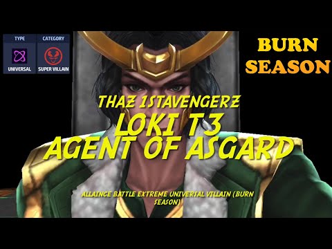 [ABX] Loki T3 Agent of Asgard - Universal Villain 10-11m (Burn Season)