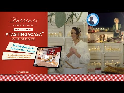 Lettinis #TastingaCasa Vol. 13 - Apulien-Special
