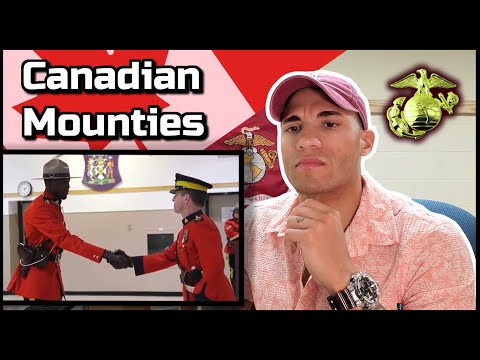 Marine reacts to the Canadian Mounties