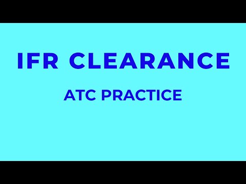 Real ATC IFR Clearance Practice ATC #4 - Multiple Airports (with subtitles)