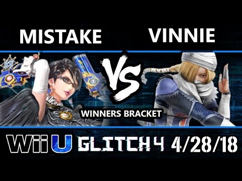 Glitch 4 - EMG | Mistake (Bayonetta) Vs. Vinnie (Sheik) - Wii U Singles Winners Top 24