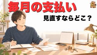 【固定費の見直し】毎月の支払い、どこから手をつける？
