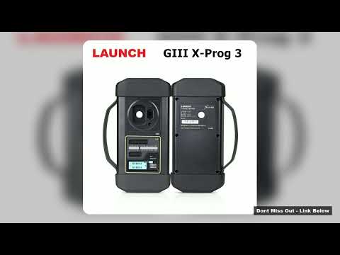 Review Launch X 431 Giii   Must Have  X Prog 3 Advanced Immobilizer Key Programmer For X431 V X431