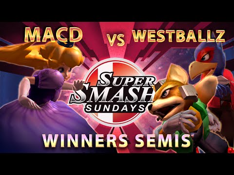 SSS 26 - MacD (Peach) Vs. Westballz (Falco/Fox) - Winners Semis