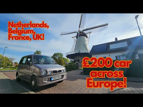 Crossing Europe in a £200 Perodua - will it get me home? 930 miles! A long drive home.