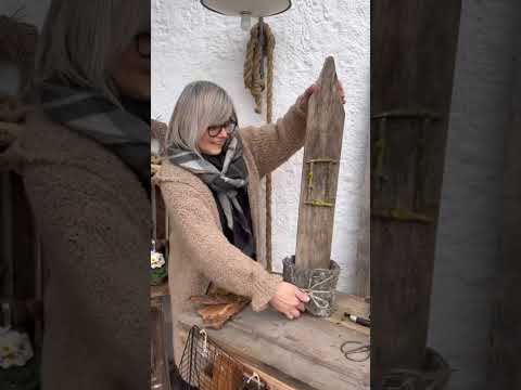 Holzhaus selbst gemacht 🏠 #diy #diyprojects #upcycling #deko