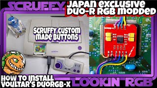 Japan Exclusive duo-r rgb modded How to install Voultar's duorgb-x