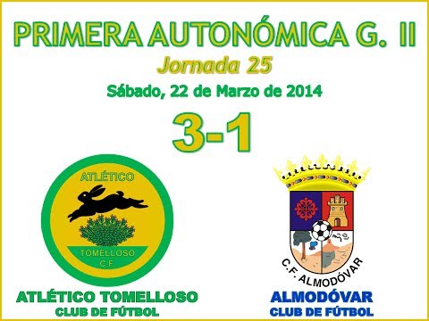 Video Resumen ATLÉTICO TOMELLOSO-ALMODÓVAR