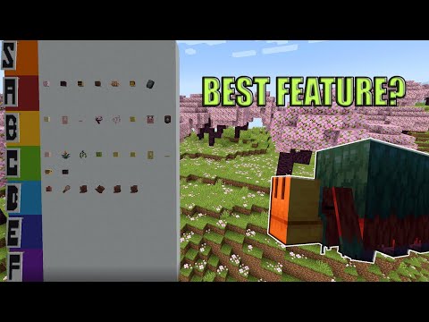 Ranking Every Minecraft 1.20 Feature