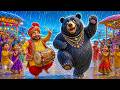 Kaalu Madari Aaya कालू मदारी आया Dancing Monkey Rhyme For Kids Hindi Rhymes 