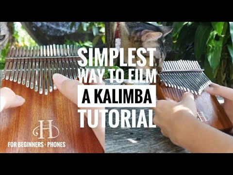 The Simplest Way to Film a Kalimba Cover