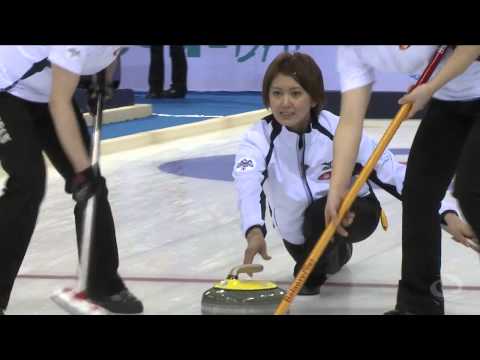 CURLING: WJCC 2013 W Draw 4 - DEN vs JPN - HIGHLIGHTS