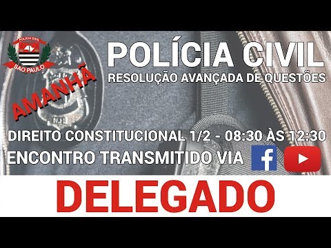 Curso Resolução Avançada de Questões Delegado PC SP
