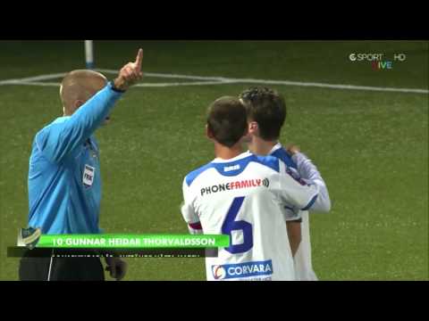 Thorvaldssons första mål mot AIK