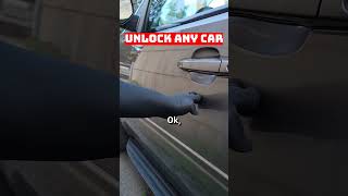 LIFE HACKS | HOW TO UNLOCK ANY CAR DOOR | LOCKED KEYS IN CAR | LOCKED OUT OF CAR | UNLOCK CAR DOOR
