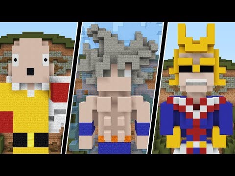 Jazzghost -  Minecraft: WHICH ANIME CHARACTER IS THE STRONGEST?  (BUILD TUBERS)
