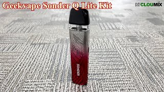 GeekVape Sonder Q Lite Kit 500mAh (Metallic Black)