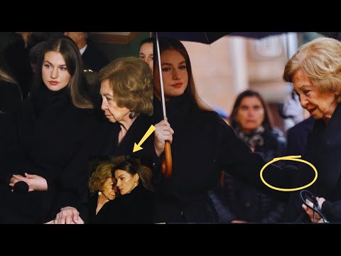 Queen Sofia Could Not Walk Alone and Then Princess Leonor Did Something Unforgettable