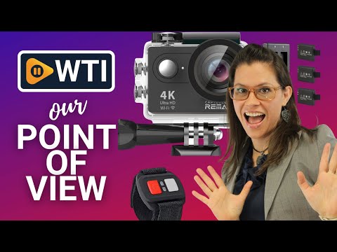 CaptureCam 4K Ultra HD and 12MP Waterproof Sports Action Camera Kit with Carrying Case - WTI product video review