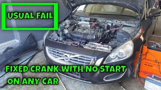 How To Fix CRANK BUT NO START  Situation (Complete guide and explanation)