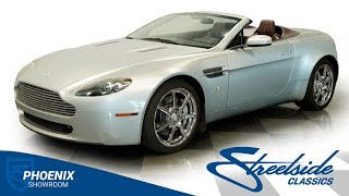 Video Thumbnail for 2008 Aston Martin V8 Vantage Roadster