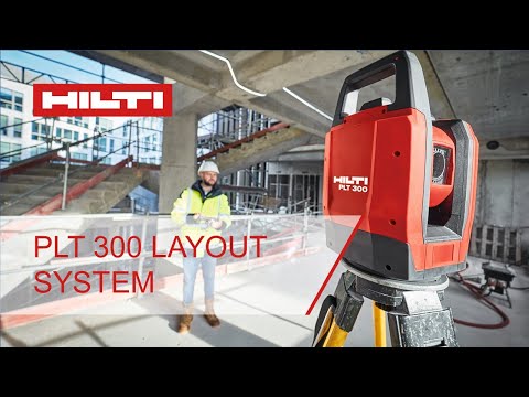 Hilti PLT 300 Layout system demo