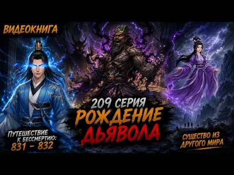 Путешествие к бессмертию 209 серия | Главы 831 - 832. Рождение Дьявола
