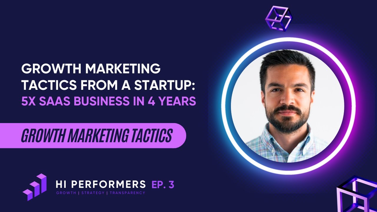 Growth Marketing Tactics from a Startup: 5X SaaS Business in 4 Years