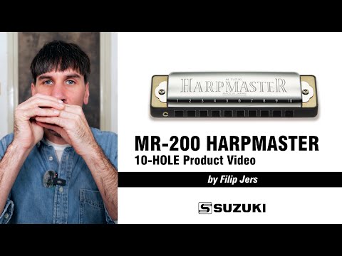 Suzuki MR-200-A Harpmaster Harmonica – Key of A image 2