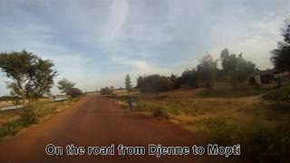 preview picture of video 'Motorcycle from Djenne to Mopti'