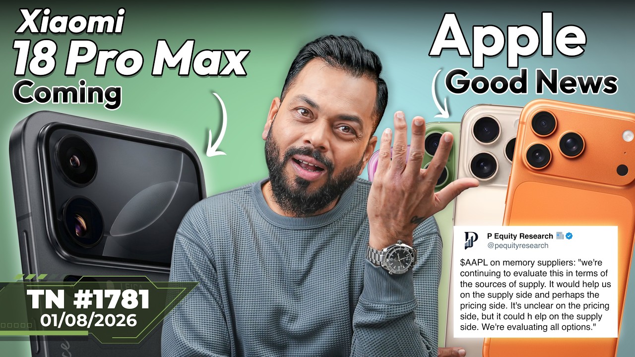 OnePlus 16 First Look, Apple Good News, vivo X500 Ultra 🇮🇳 Launch, Xiaomi 18 Ultra,Find X10-#TTN1781