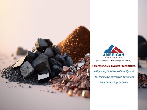 Australian Rare Earths & Critical Minerals Virtual Investor Conference