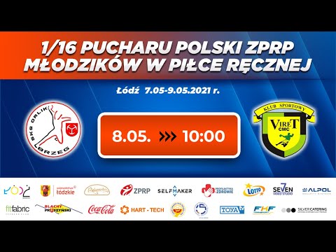 NA ŻYWO. 1/16 Finału Pucharu ZPRP Młodzików: SKS Orlik Brzeg - KS Viret Zawiercie