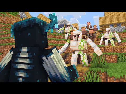 Warden vs Village - Minecraft Animation