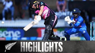 Devine, Mandhana Show Class | HIGHLIGHTS | WHITE FERNS v India | 3rd T20, 2019