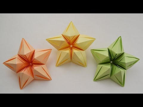 How to Make an Origami Paper Star. - Instructables