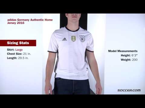 adidas Germany Authentic Home Jersey 2016