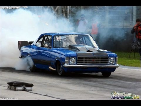 Opala V8 Supercharger XTM10,5 (Busato Drag Race) - 7,989@288km - Arrancada 2013 [HD]