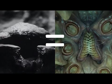 Giant Facehugger from Prometheus in King Kong (1933/2012)