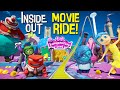 INSIDE OUT Riley S Dream Roller Coaster Dark Ride POV CC