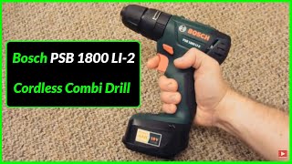 Bosch PSB 1800 LI-2 Cordless Combi Drill (Unboxing & Review)