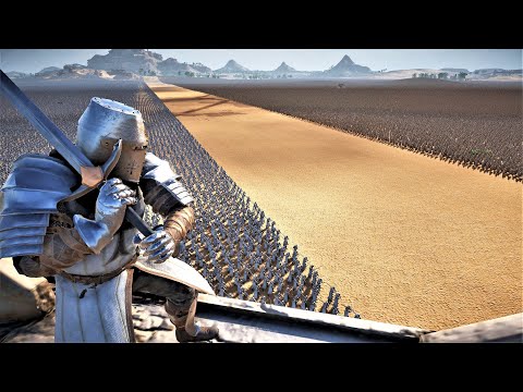 800,000 Medieval Crusaders vs 2 MILLION Persians - Ultimate Epic Battle Simulator 2 | UEBS 2