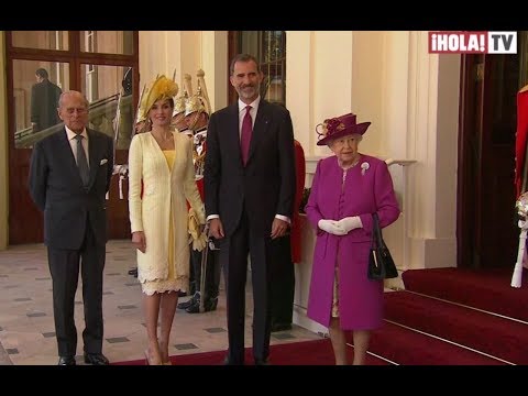 The Spanish King and Queen visit the United Kingdom | La Hora ¡HOLA!