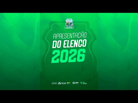 Apresentação do Elenco do São João do Jaguaribe Futsal 2026
