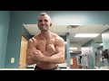 2 back workouts a day - posing finisher bodybuilding men's physique routine