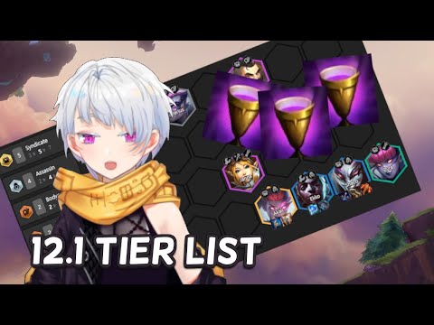 TFT Patch 12.1 CHALLENGER TIER LIST + COMP GUIDE | Best comps and items to climb ranked