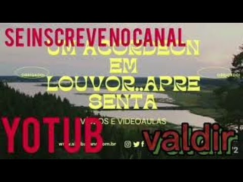 VÍDEO AULA ACORDEON H.C muito fácil. 106 VIVA CRISTO