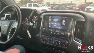 2014 - 2019 Chevrolet Silverado (RPO iO5 & iO6) Apple CarPlay & Android Auto (Wired & Wireless)